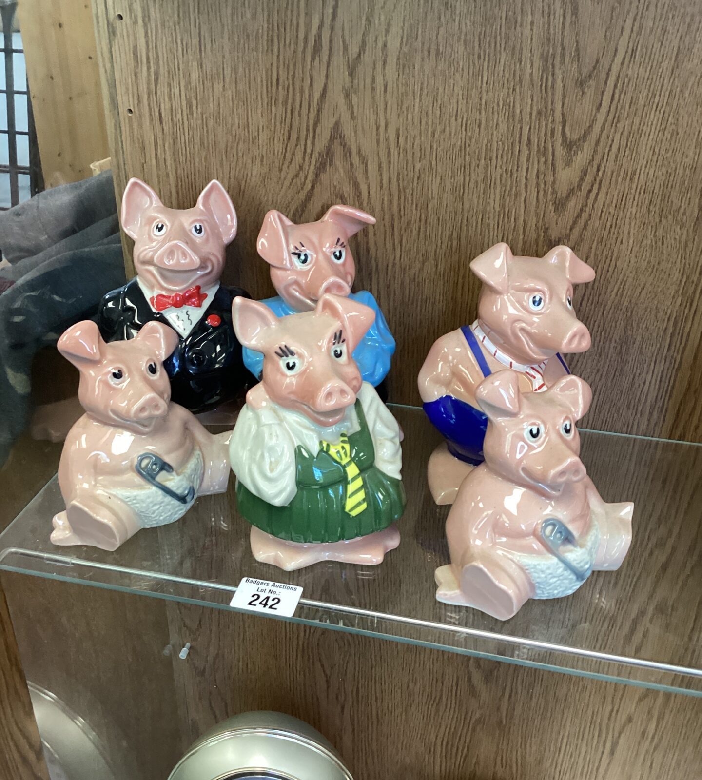 Set of Natwest Piggy Banks