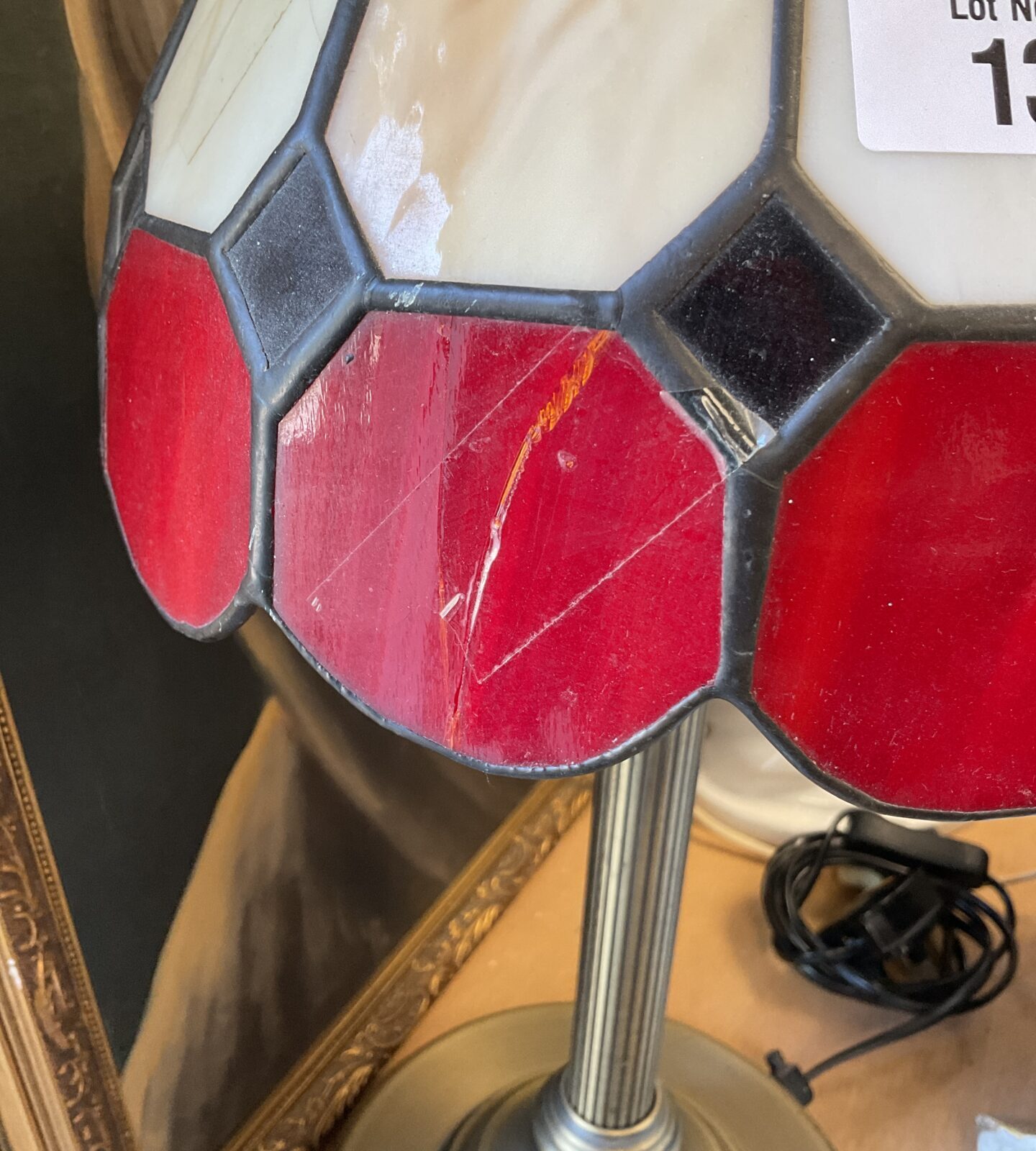 Tiffany style table lamp - Image 2