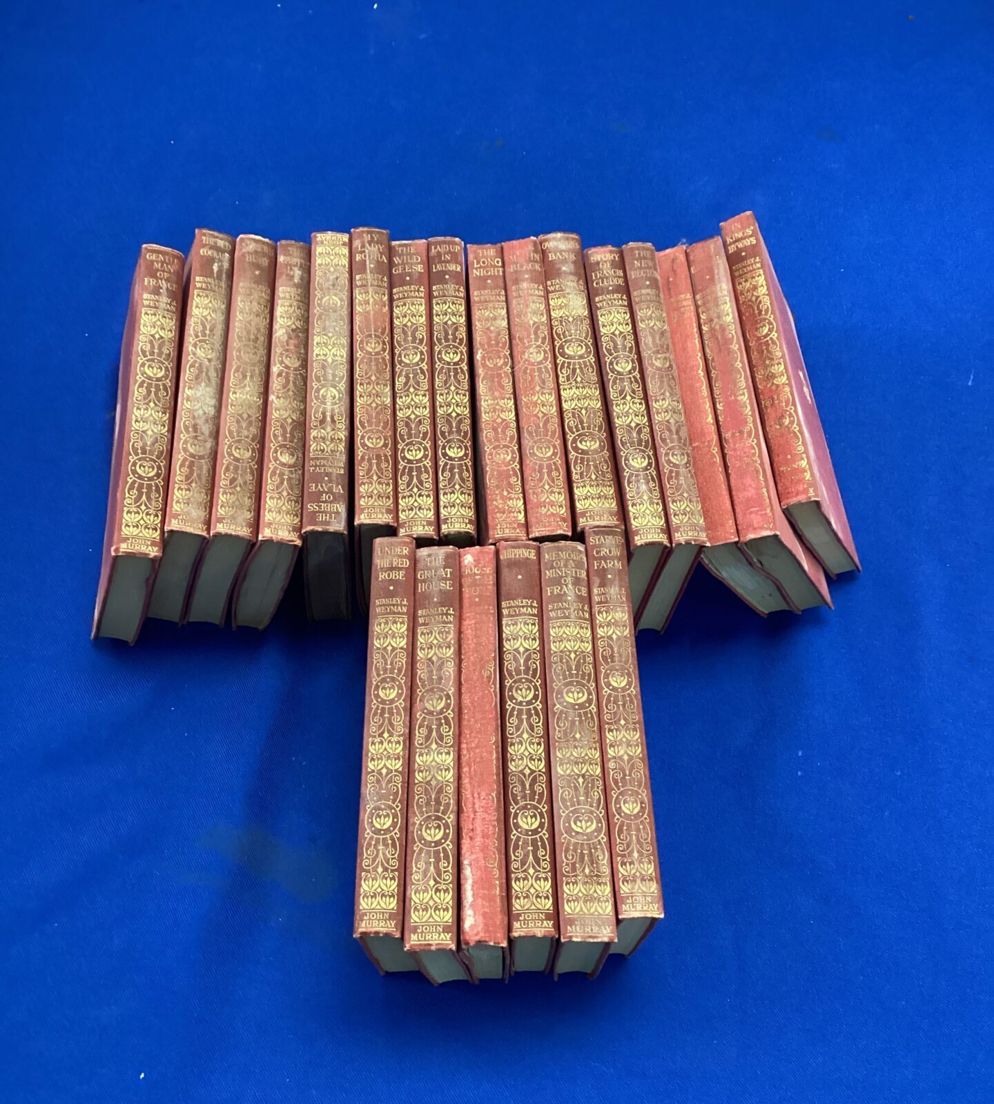 Collection of Stanley J. Weyman novels