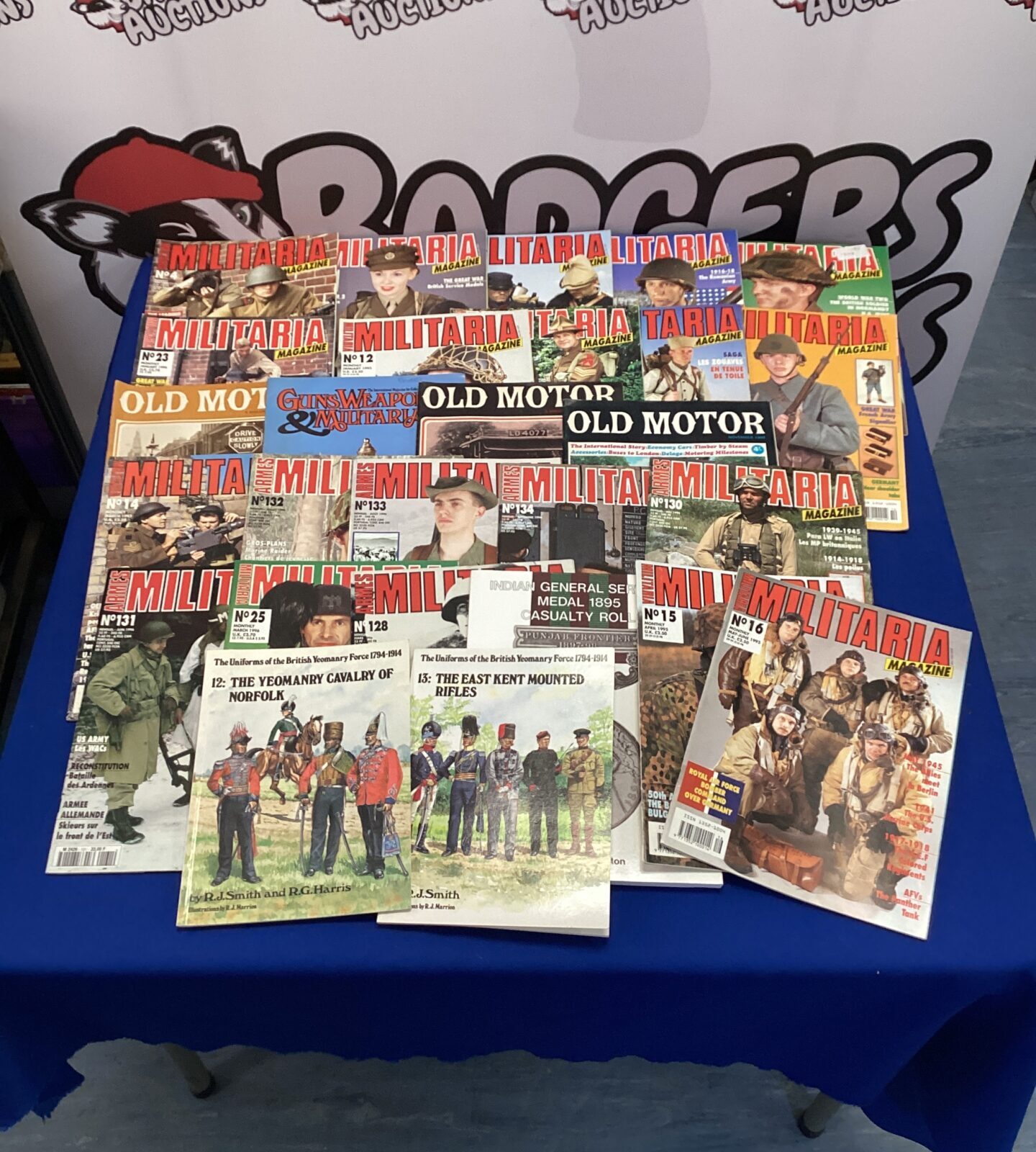 Collection of militaria magazines & other military magazines