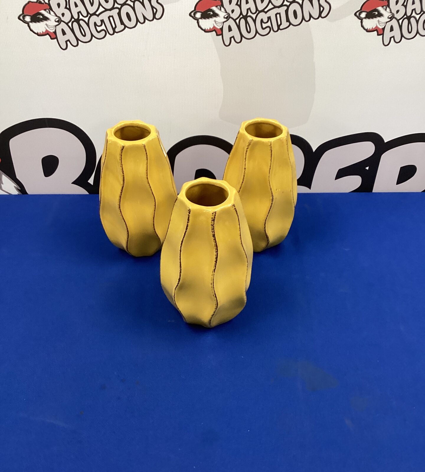 Three decorative Boltze Vases