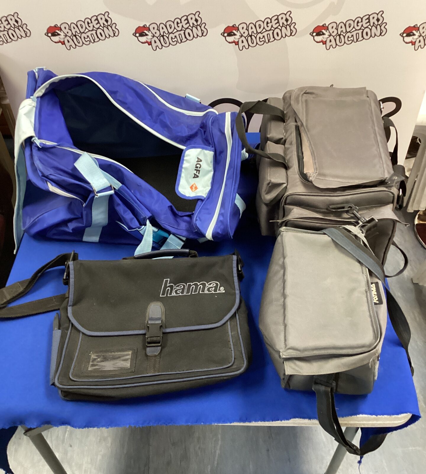 Four bags inc AGF hodall & hama shoulder bag