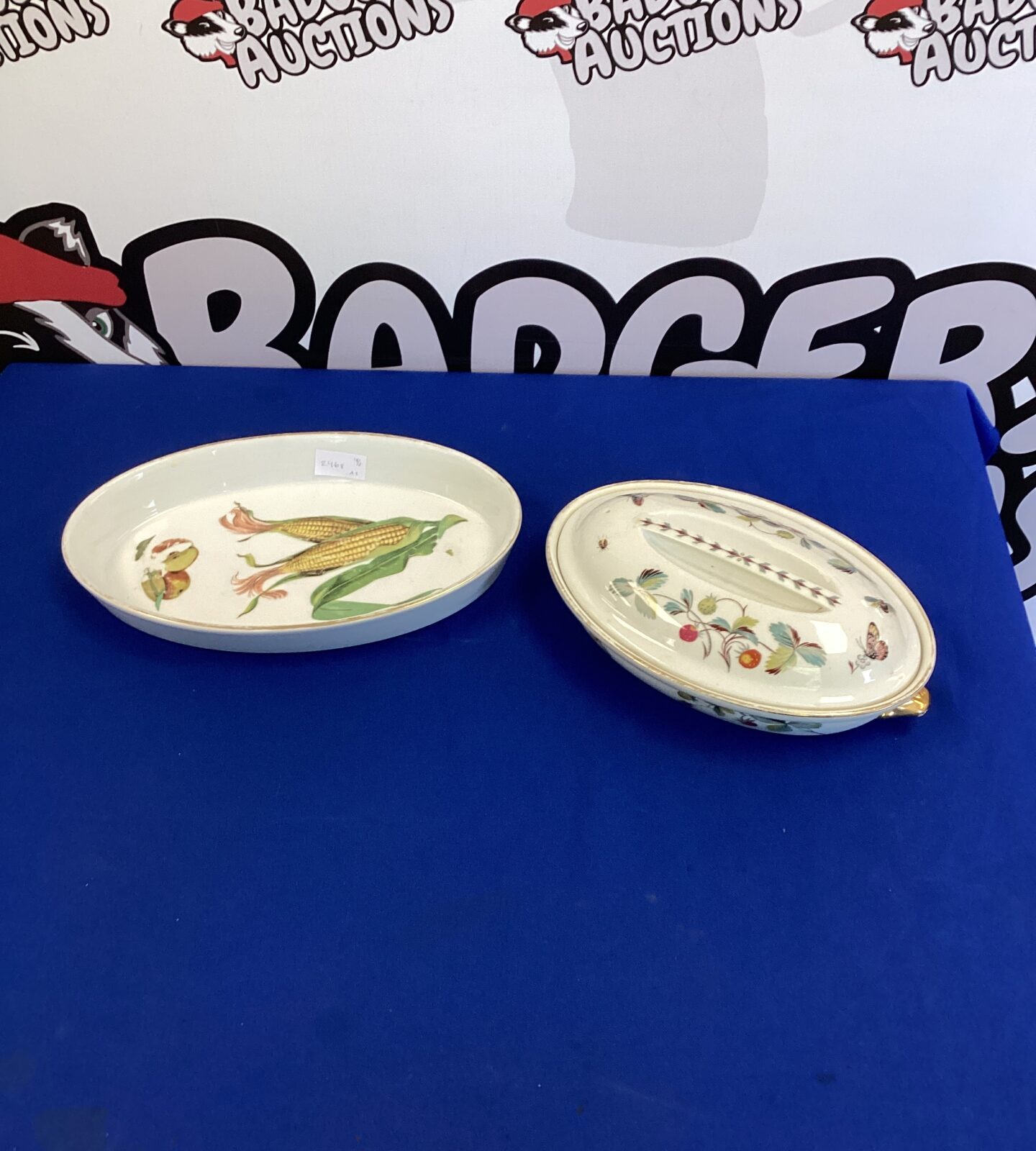 Royal Worcester Dish and Bowl