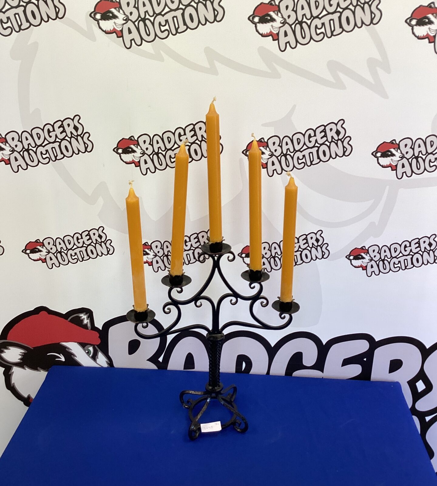 Metal Candles Holder