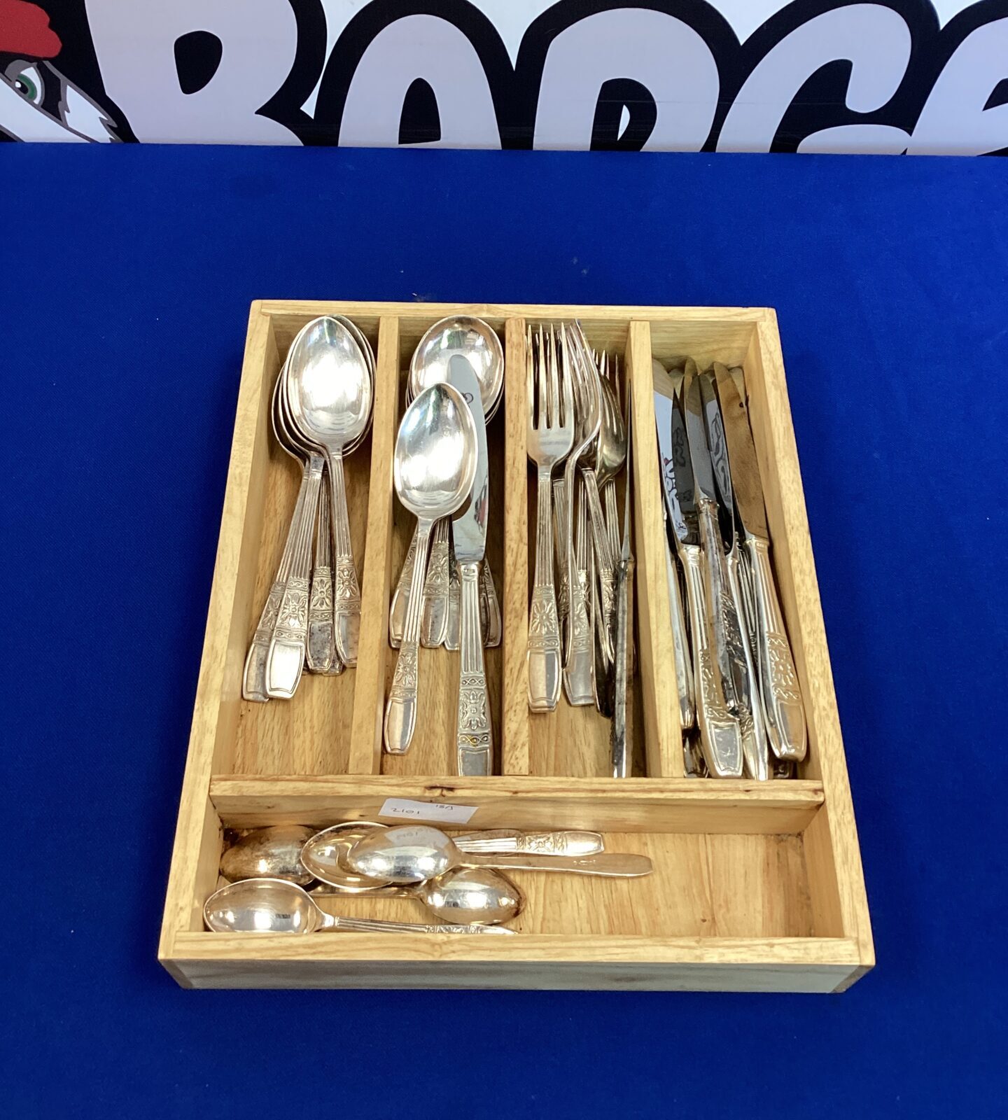 Canteen of Silverplate Cutlery