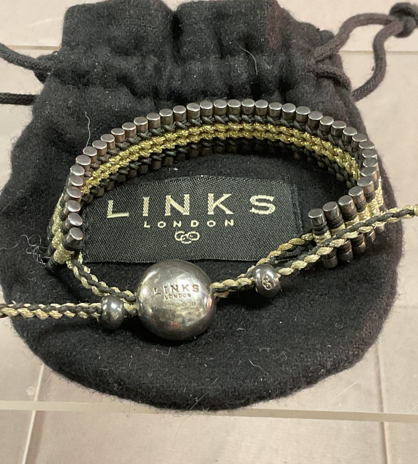Hallmarked Silver Links of London Bracelet