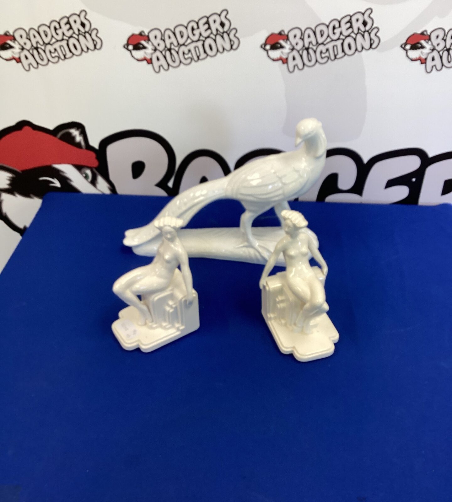 White Porcelain figurines from Portugal