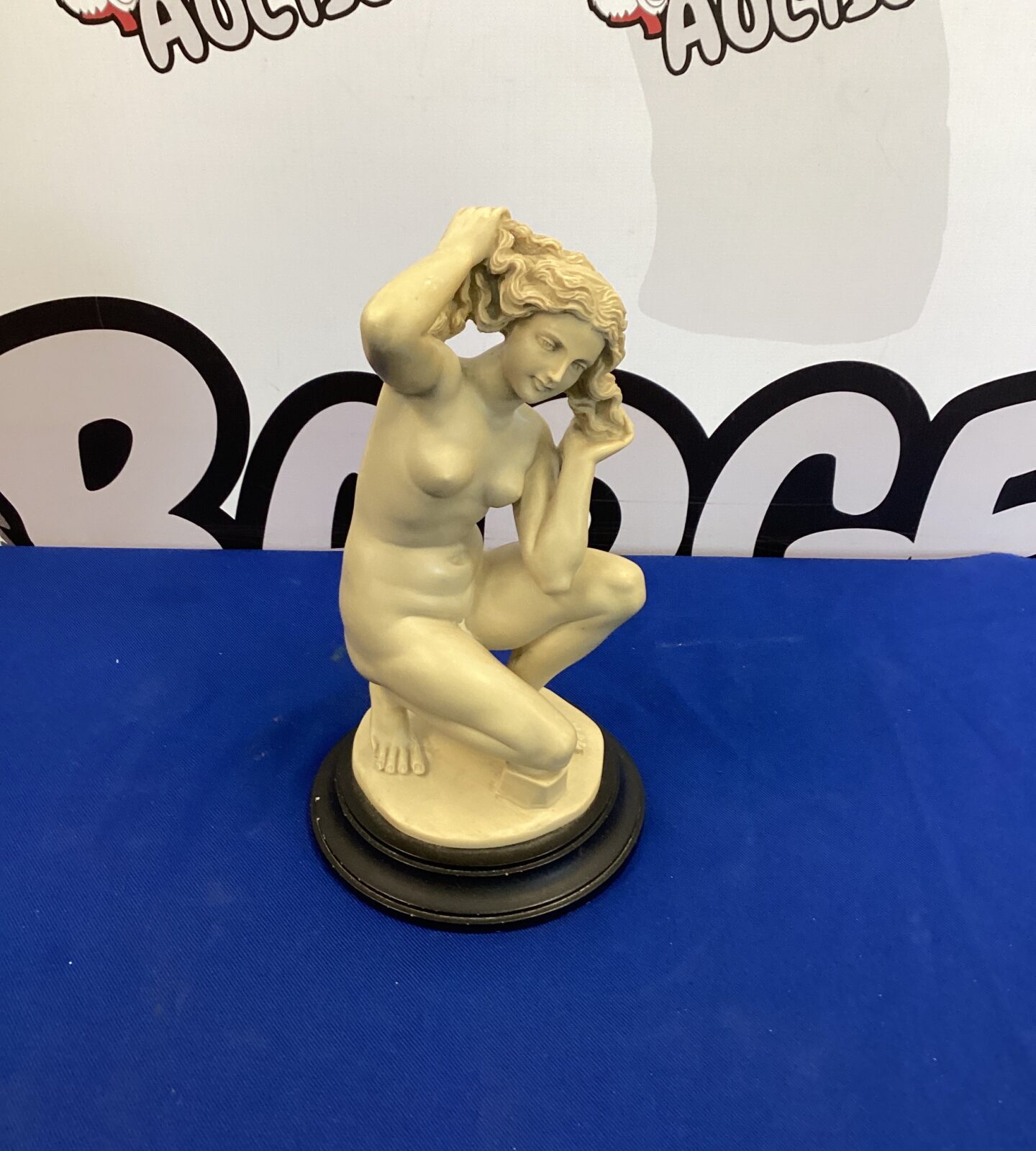 Resin Figurine of a lady by G Ruggeri