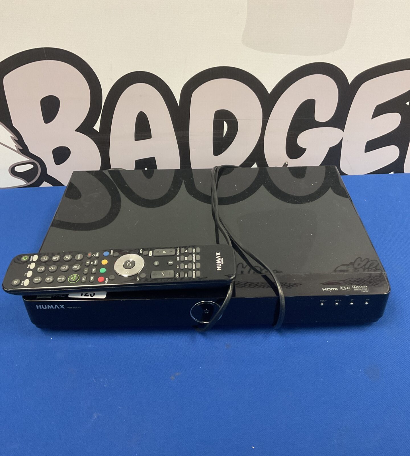 Humax hdr-fox t2 with remote