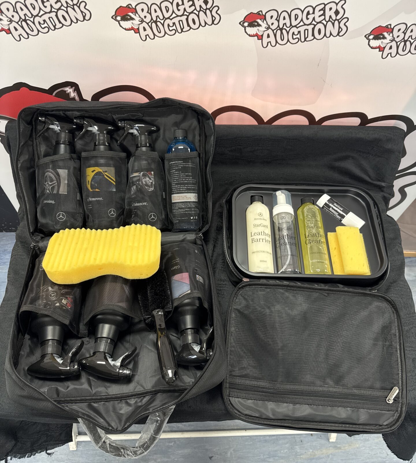 Two new mercedes stargard car valet kits