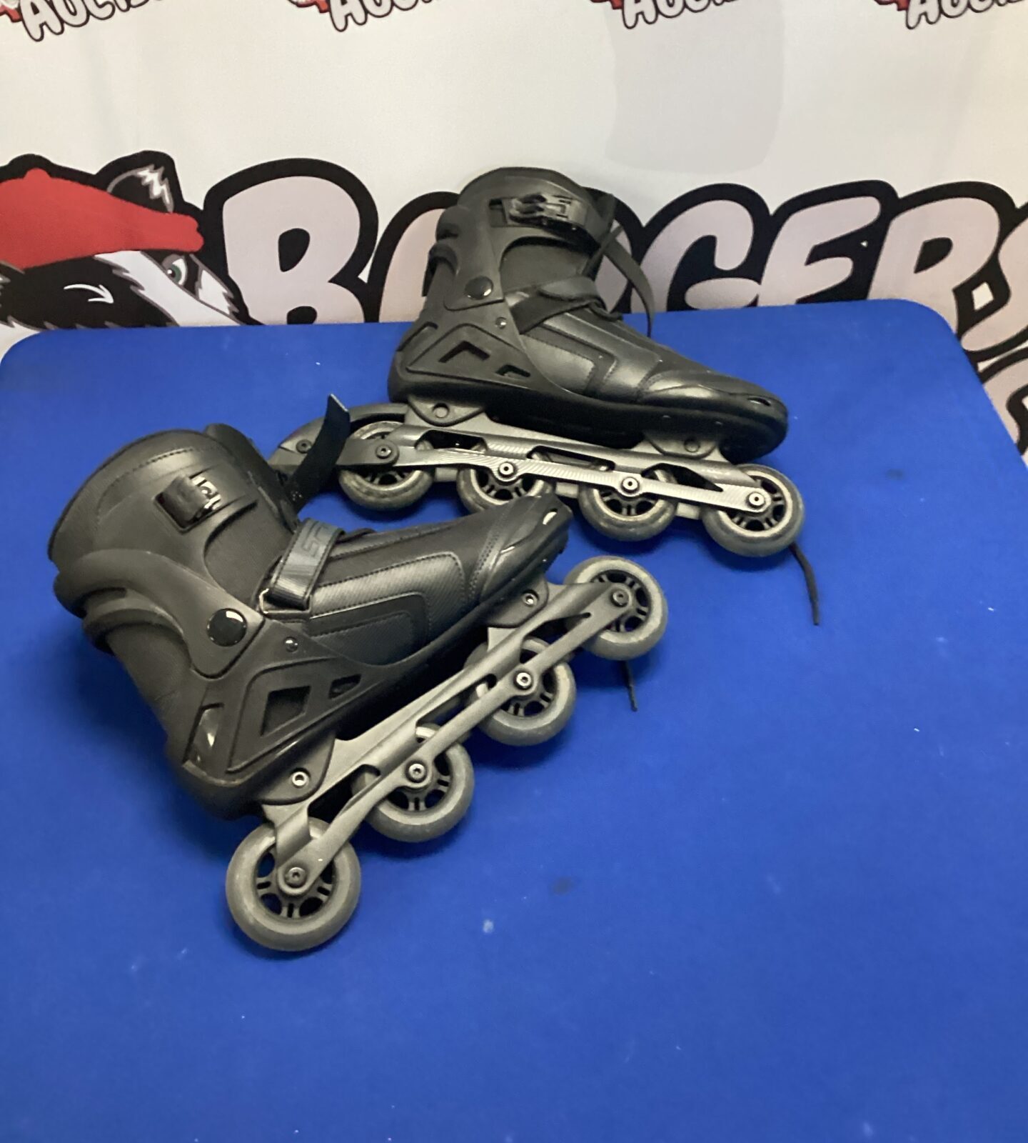 Pair of inline size 12 roller bladesv