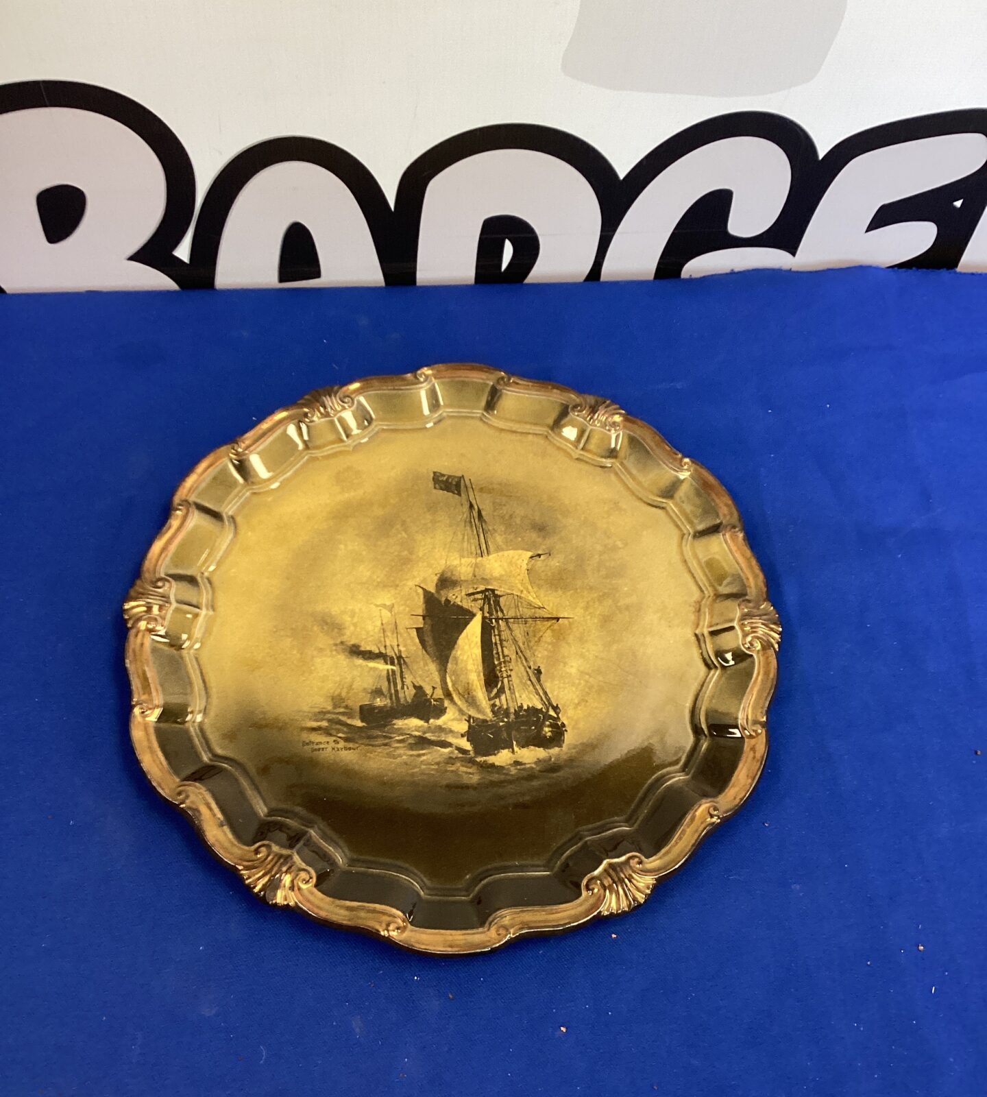 Royal Visits Ware famous artist plate