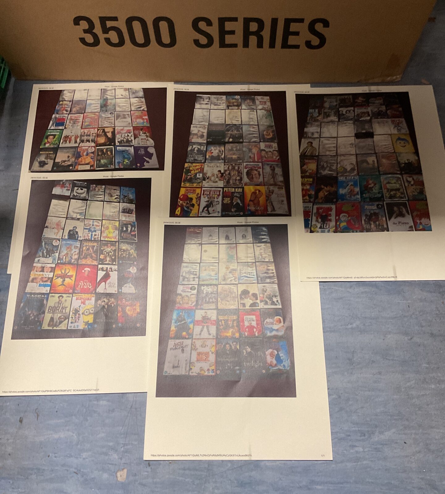 Large box of dvd movies inc teachers dvd boxset