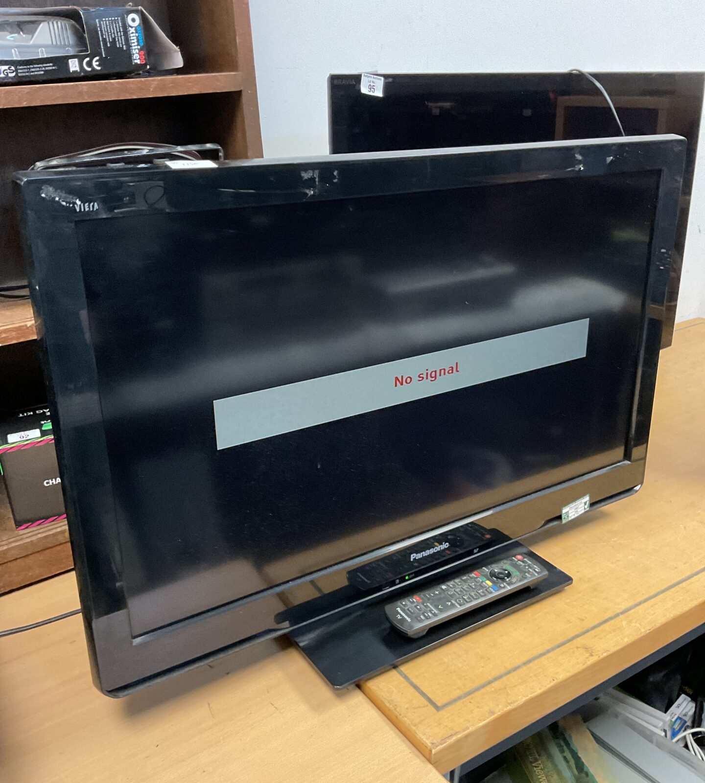 Panasonic 32” hd tv working with remote