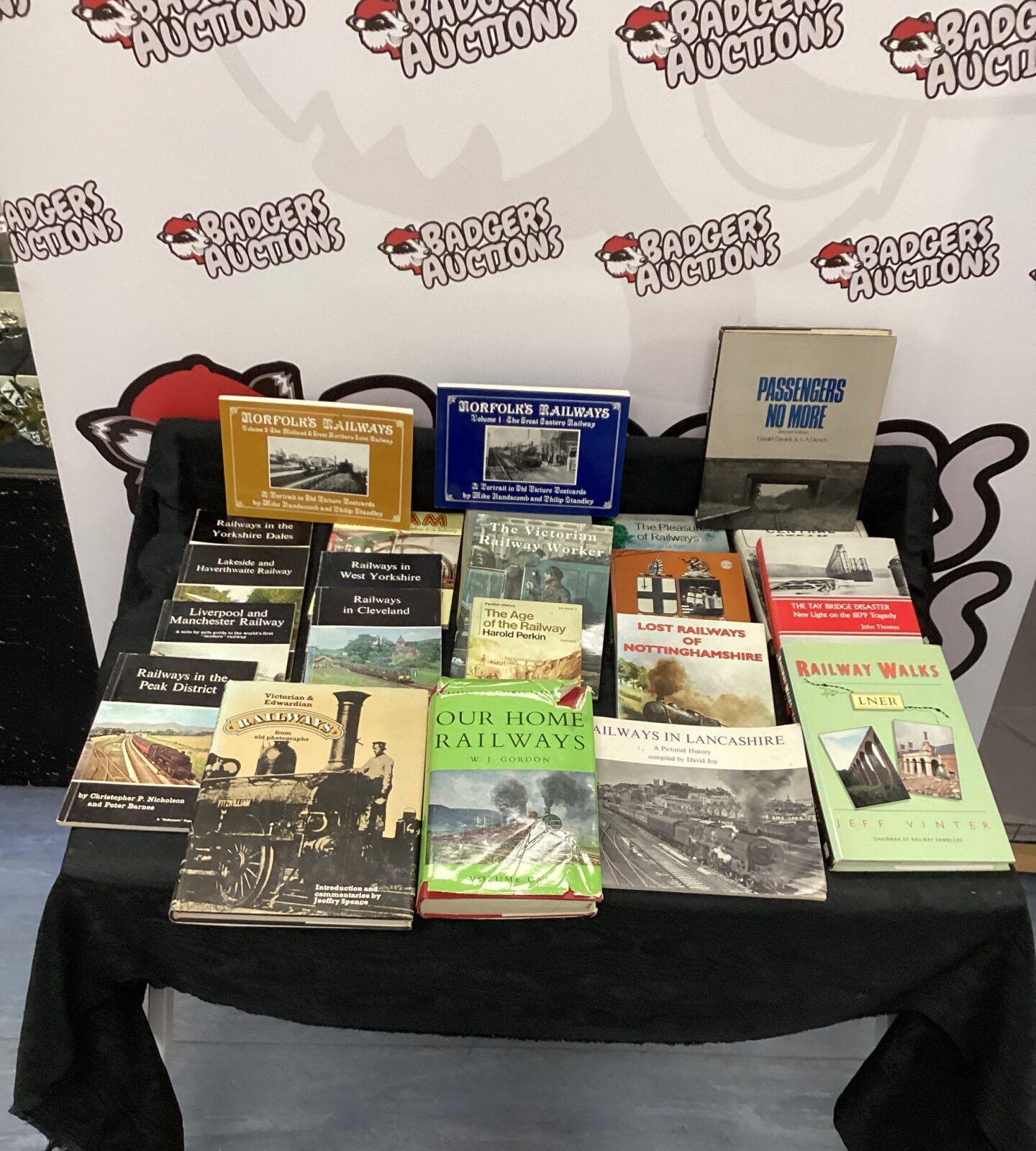 Large quantity of Railway history books