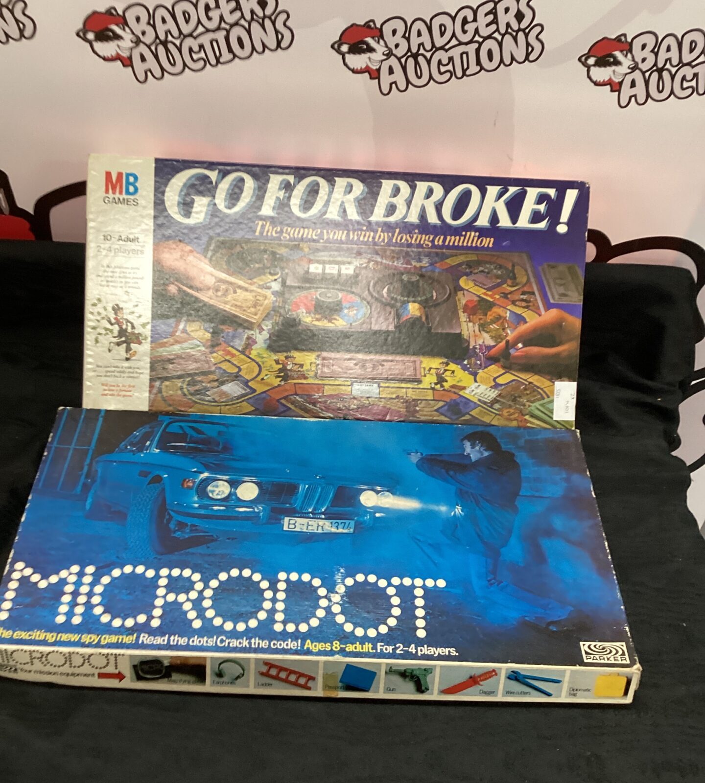Two games inc Microdot