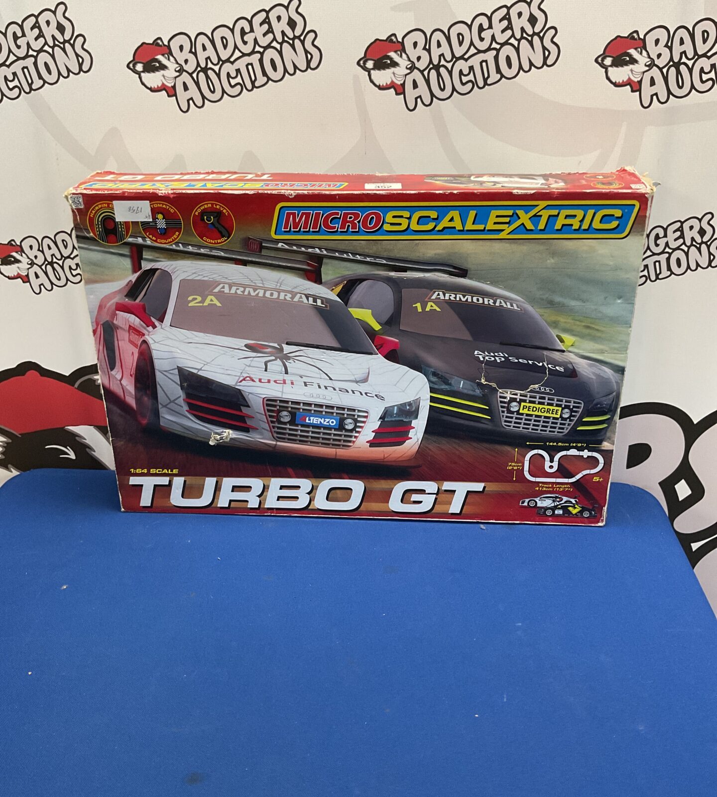 Microscalextric turbo gt track set