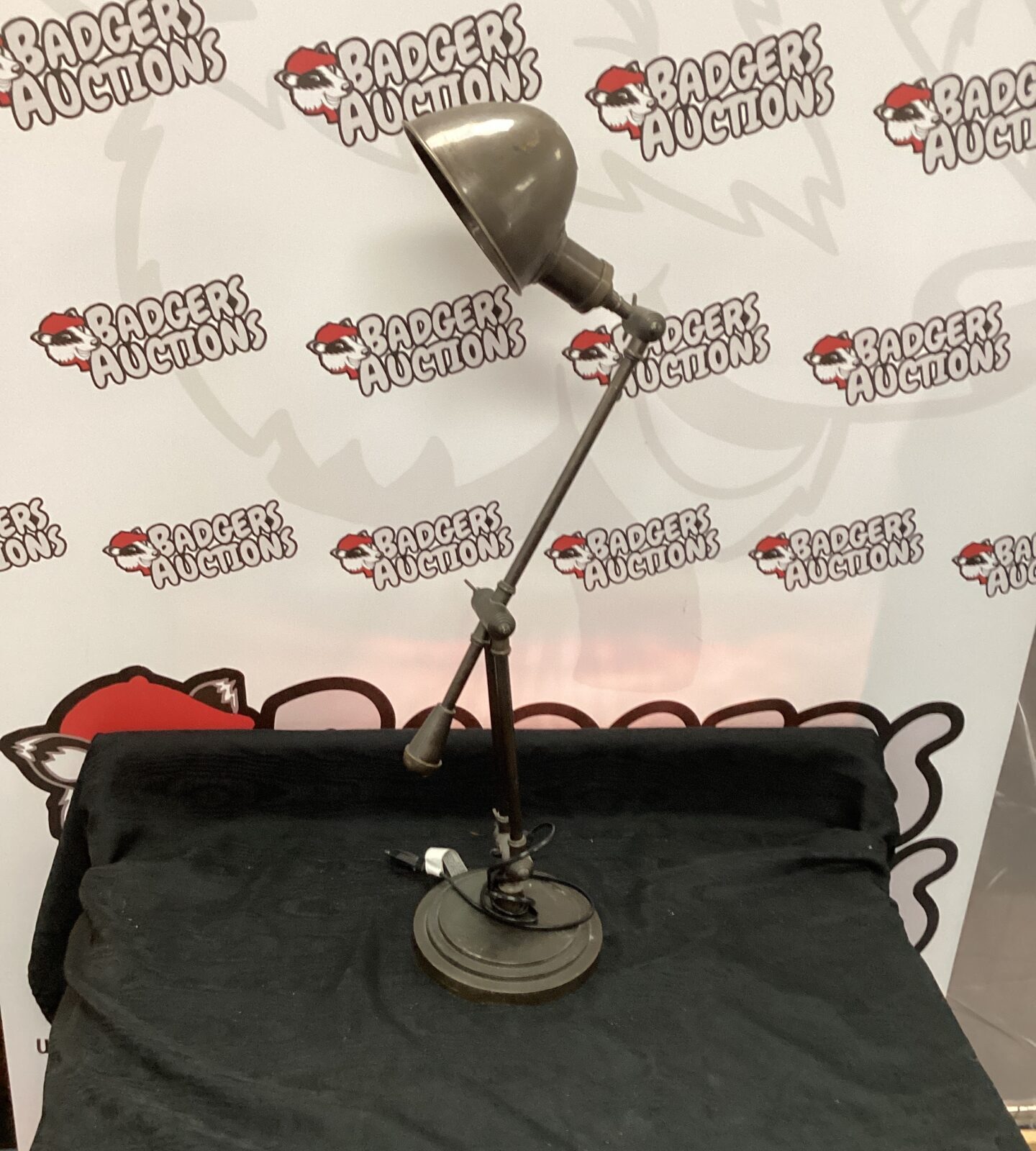 Vintage metal adjustable Desk Lamp