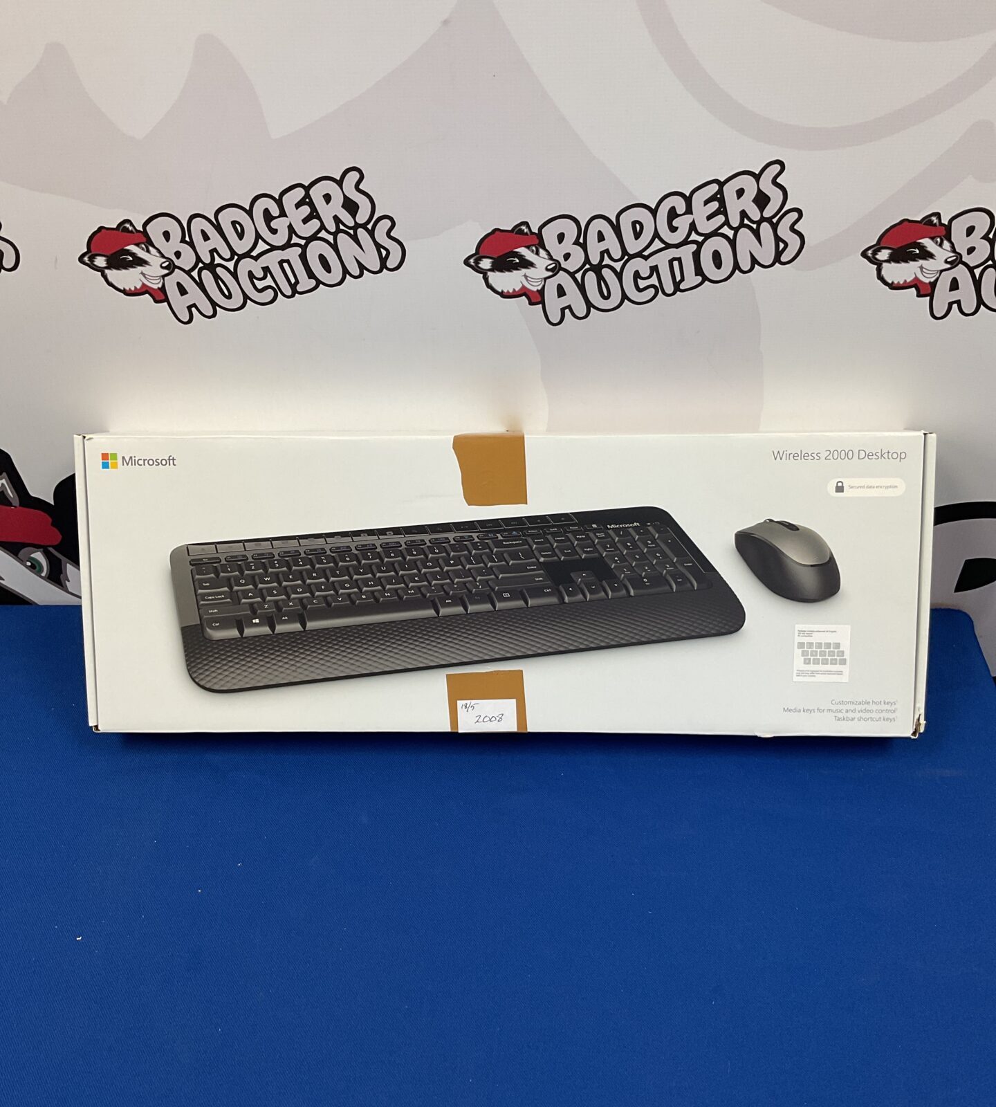 Microsoft wireless 2000 keyboard & mouse