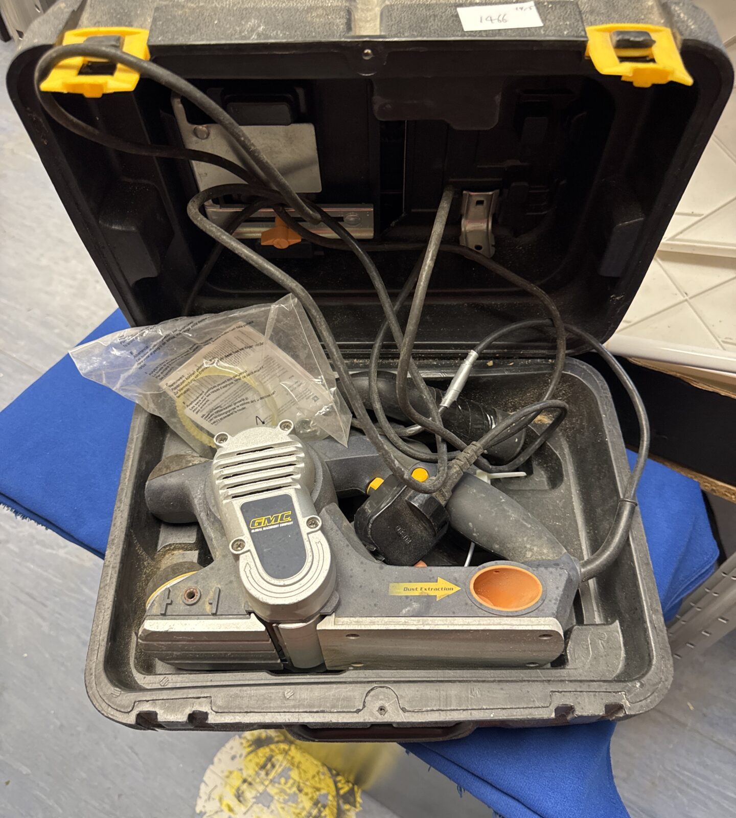 Gmc electric planer - working