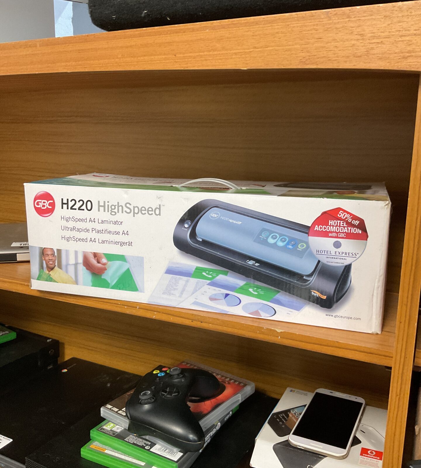 Gbc h220 high speed laminator
