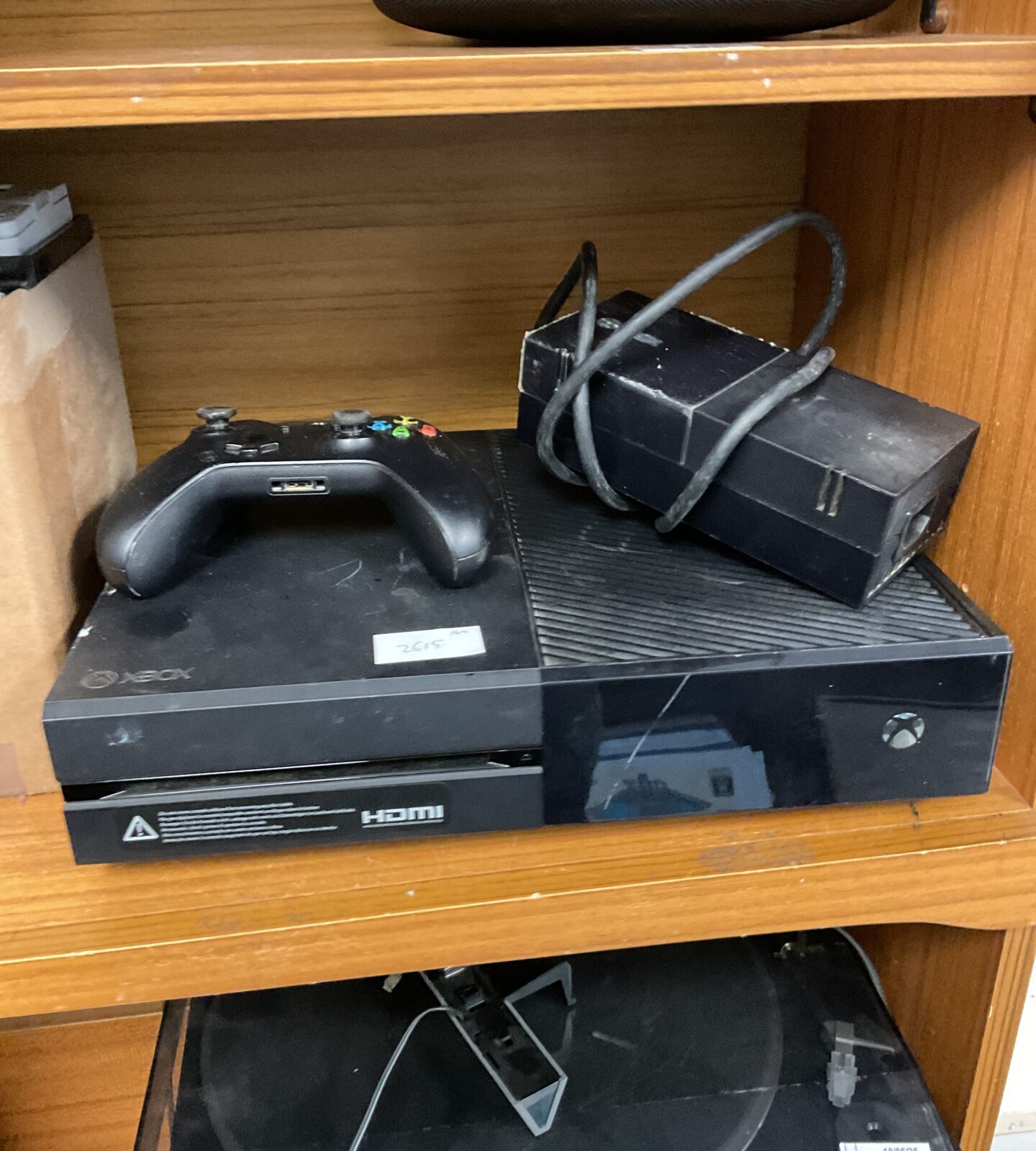 Microsoft xbox one console with power supply & controller