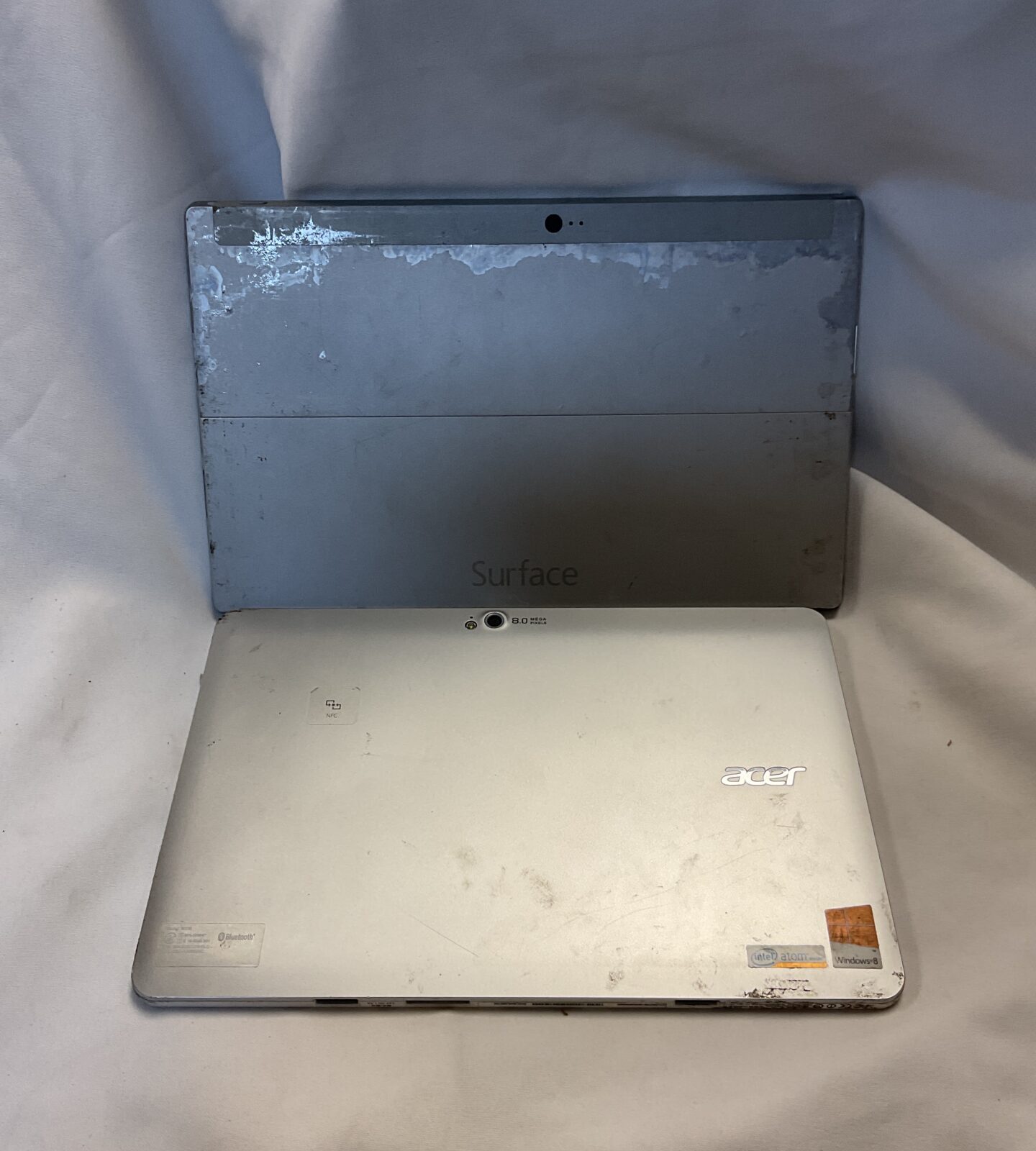 Microsoft surface & acer tablets