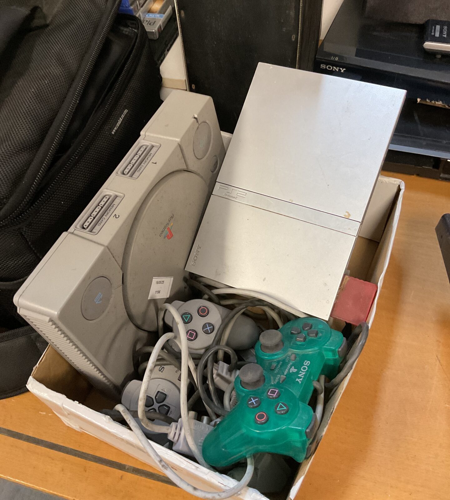 Sony PlayStation 1 & 2 consoles