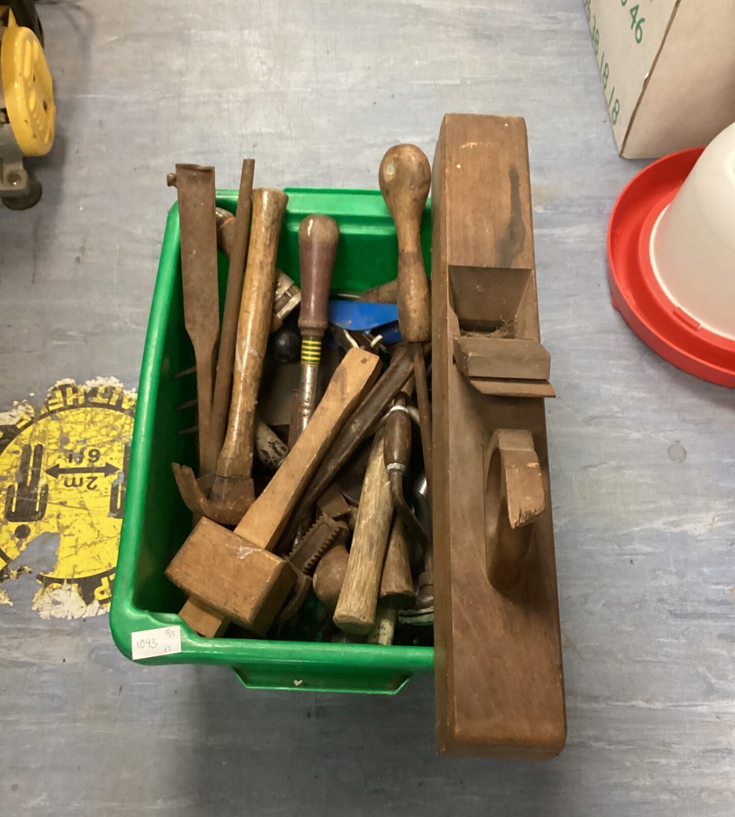 Box of Vintage Tools