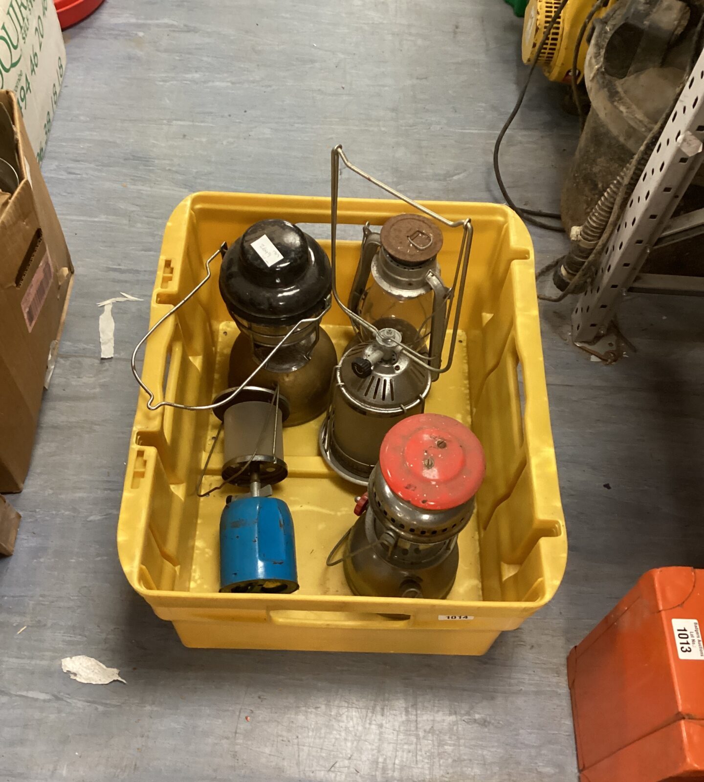 Selection of Camping lamps