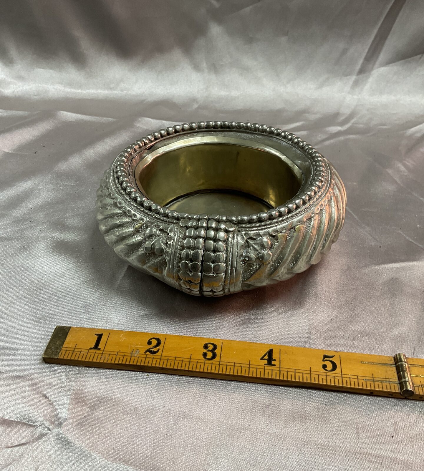 Indian Silver Dish