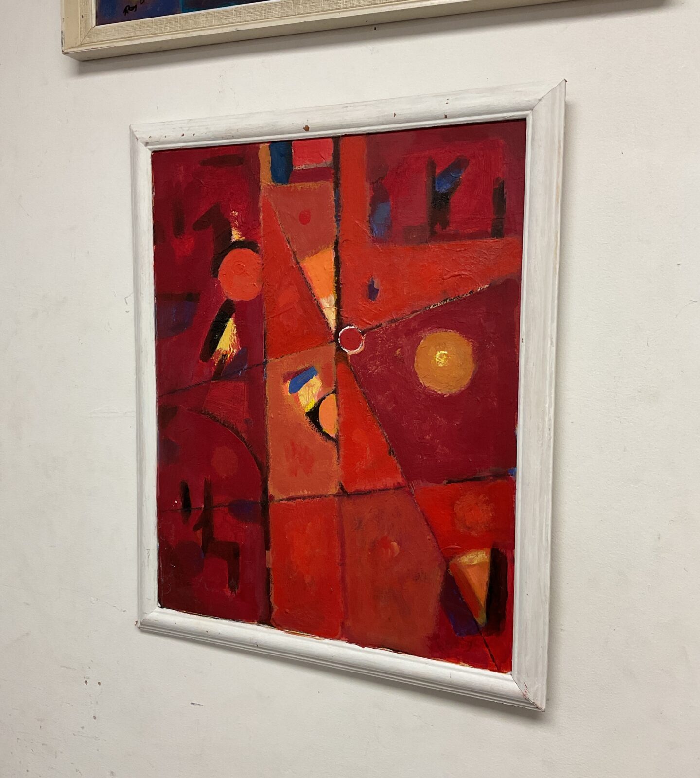 Ray Barry Abstract oil on board 1931-2022