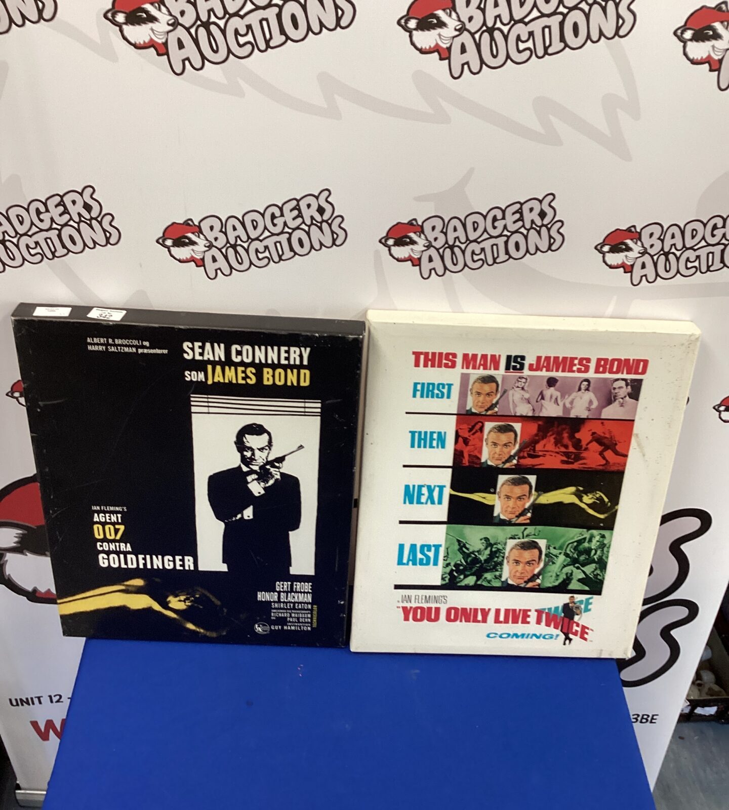 Two James Bond Prints
