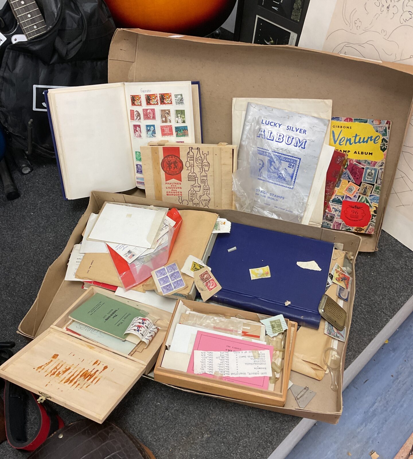 Collection of stamps loose & in albums