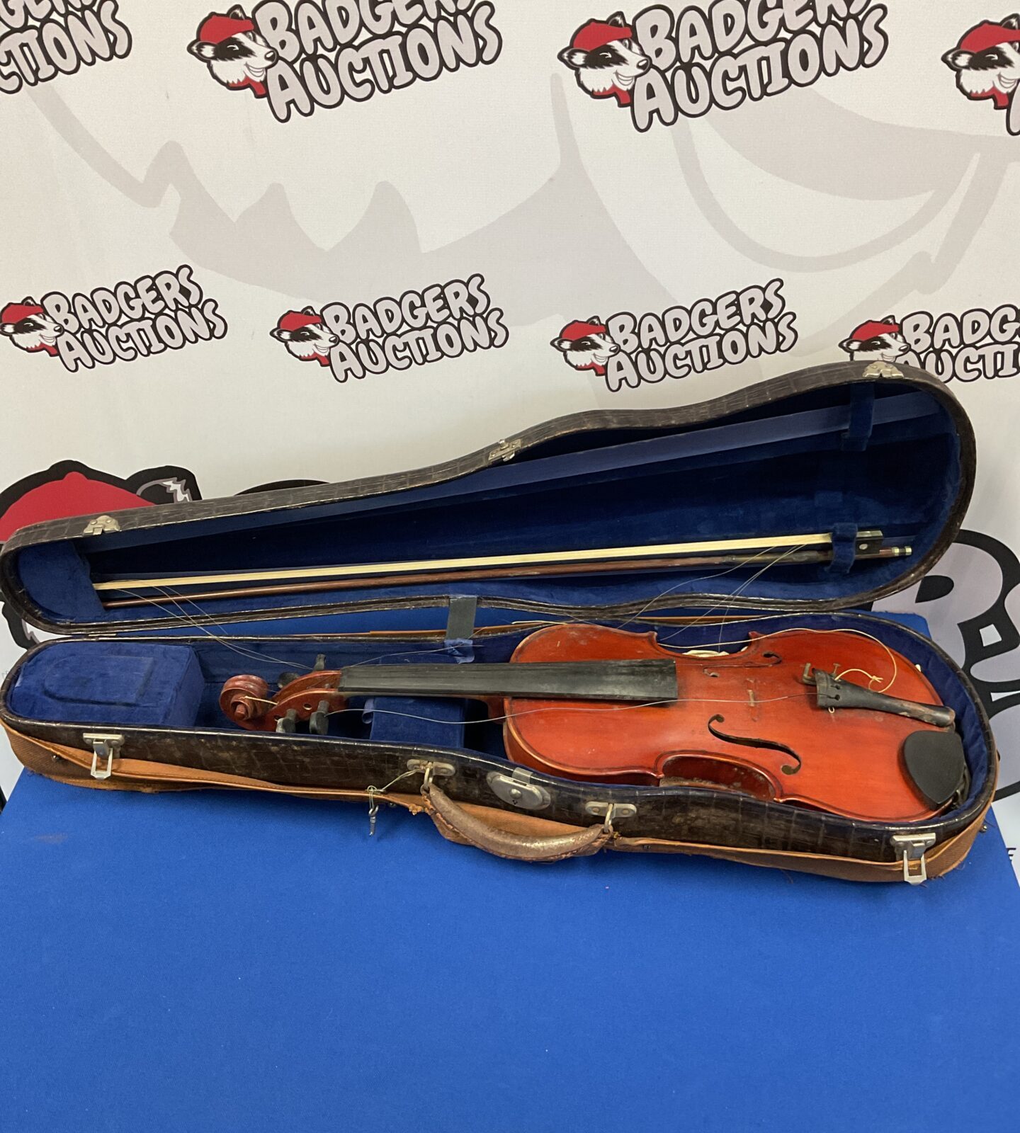Emanuel Whitmarsh 1906 violin in case