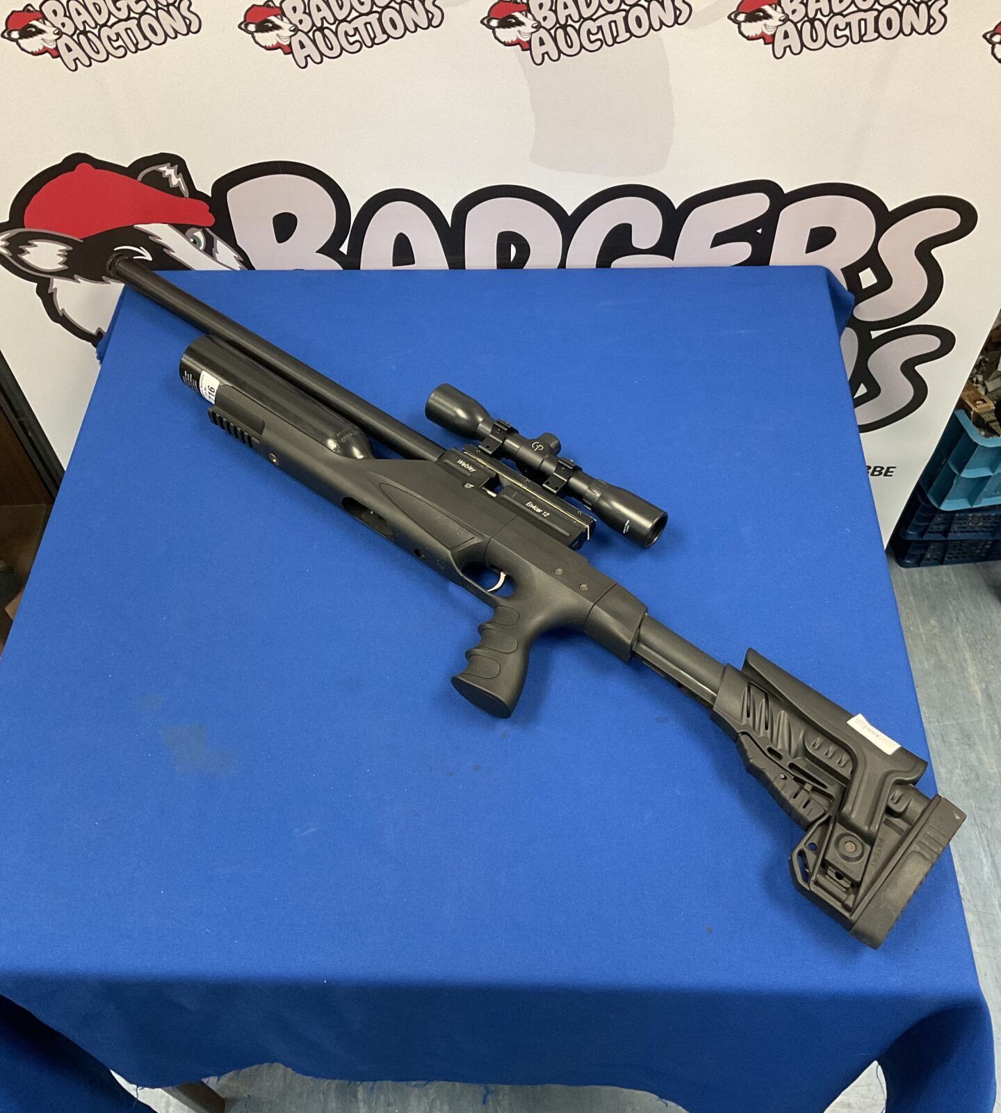 Webley en4cer 12 gas air rifle