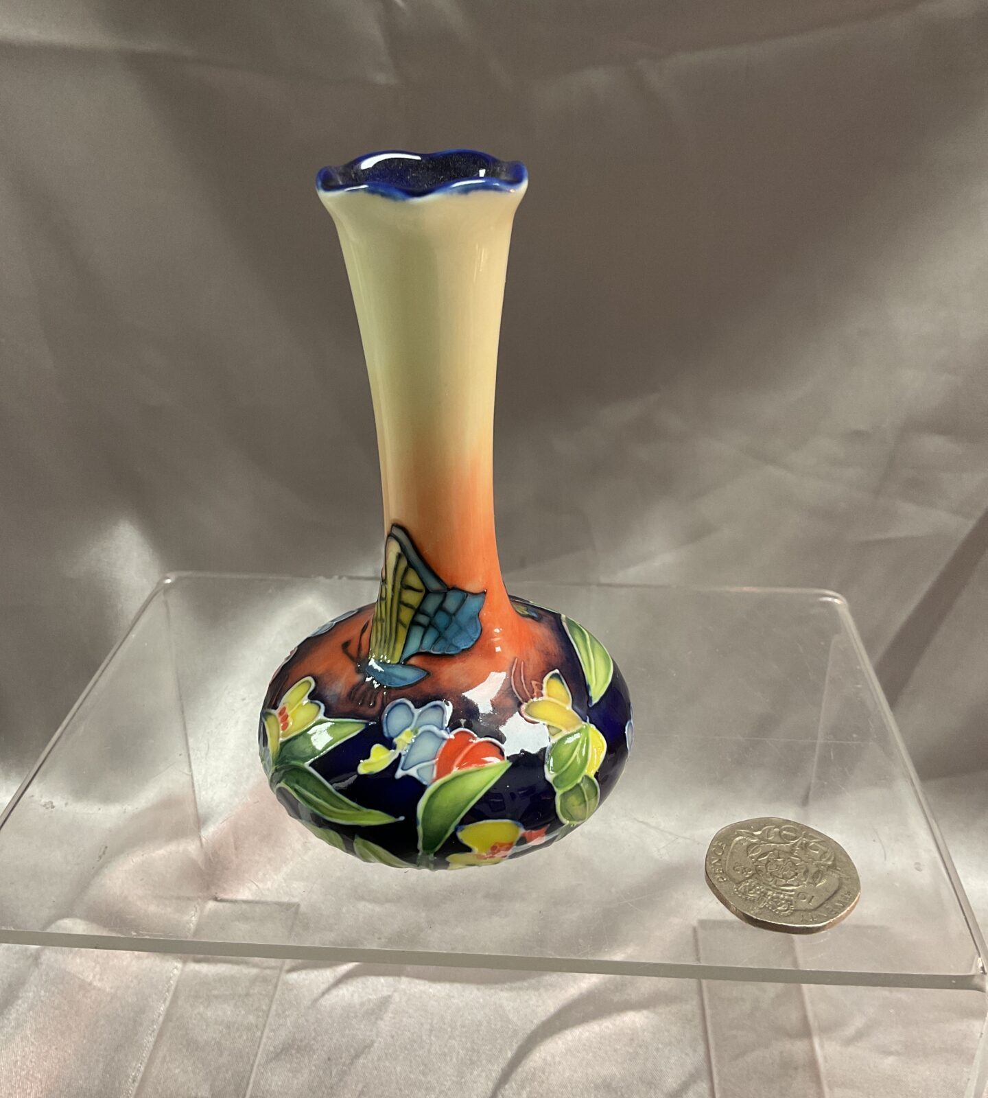 Old Tipton Ware 4” Vase