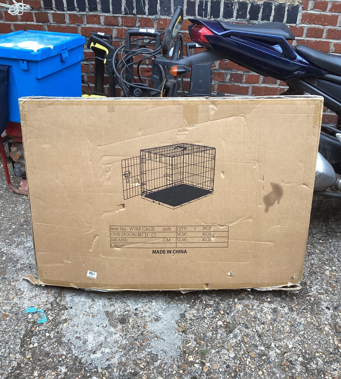 Animal Transport cage in Box