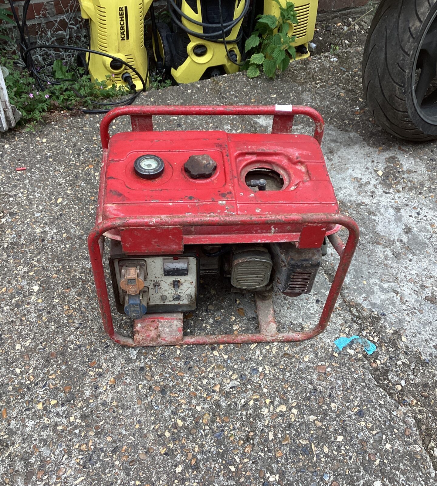 Petrol Generator sold as seen