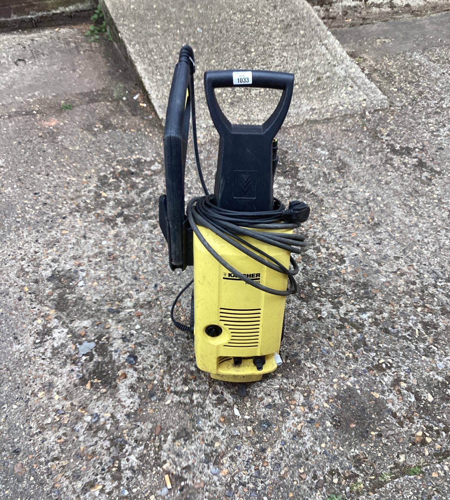 Karcher power washer sold as seen