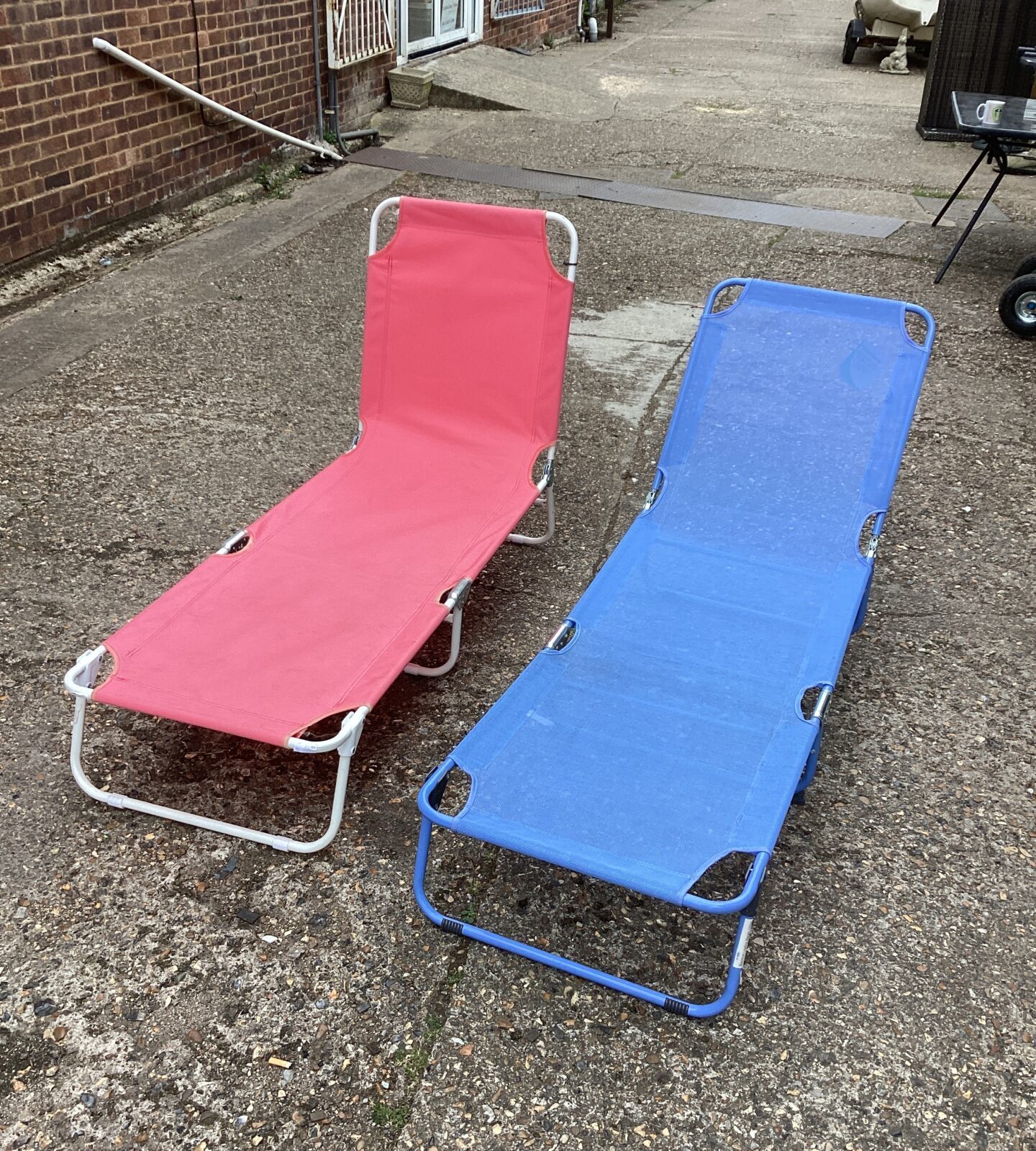 Two Sun loungers
