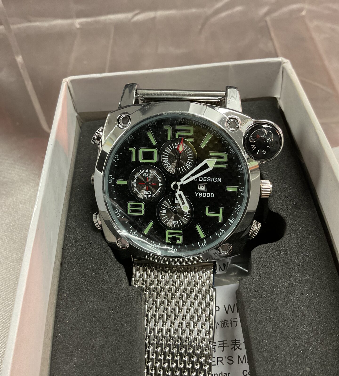 Watch Dvr Y8000 High Definition Hd digital wristwatch