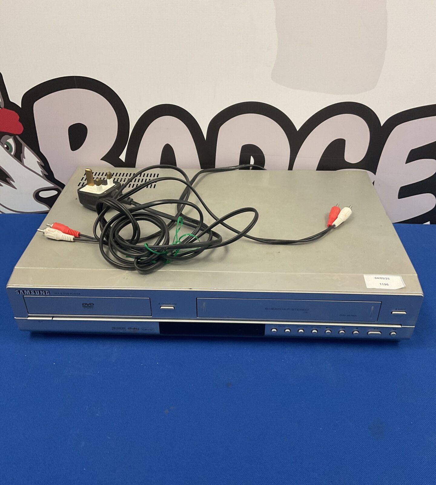 Samsung dvd-v6700s dvd vhs combo