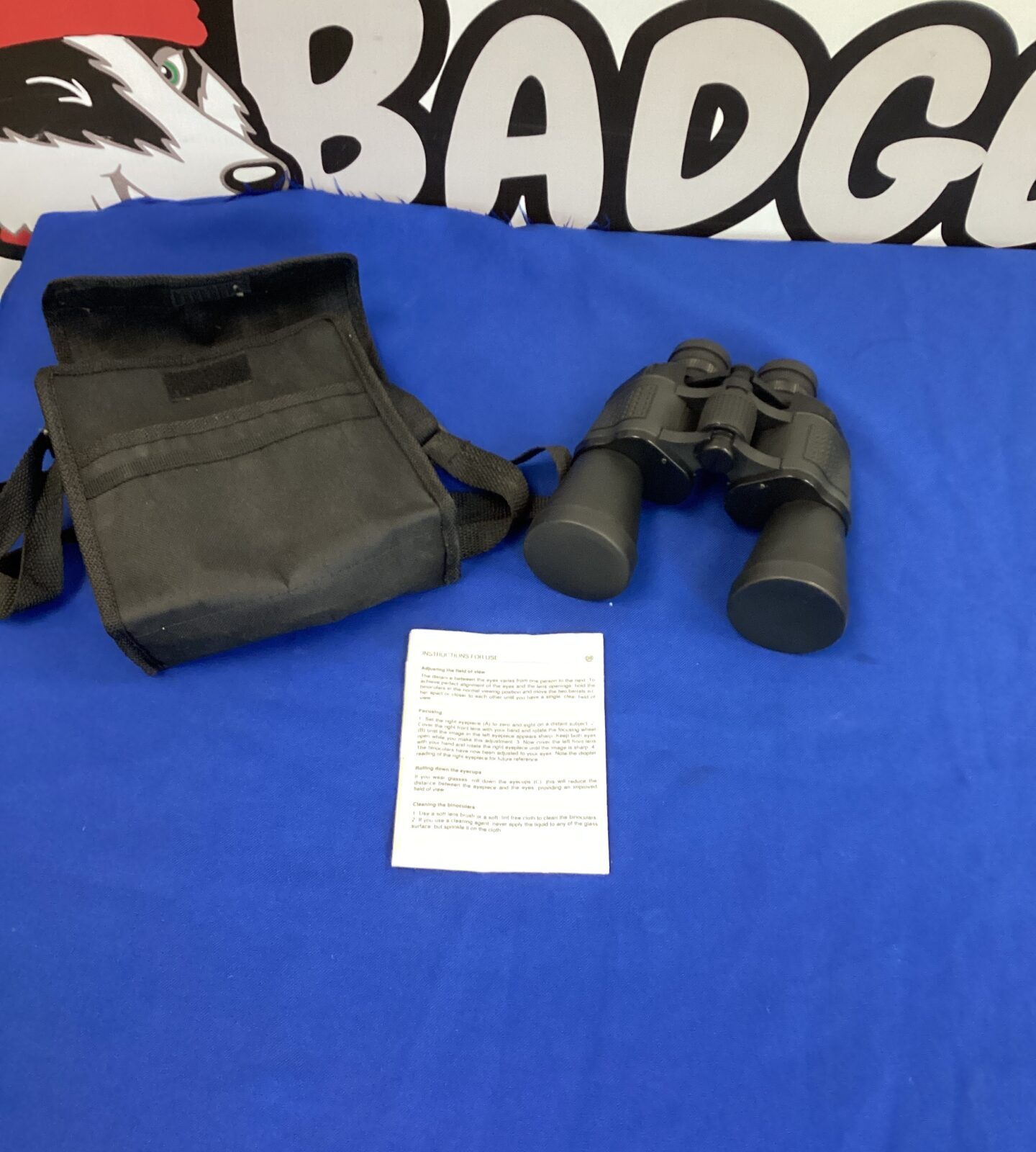 Pair of Binoculars wth case