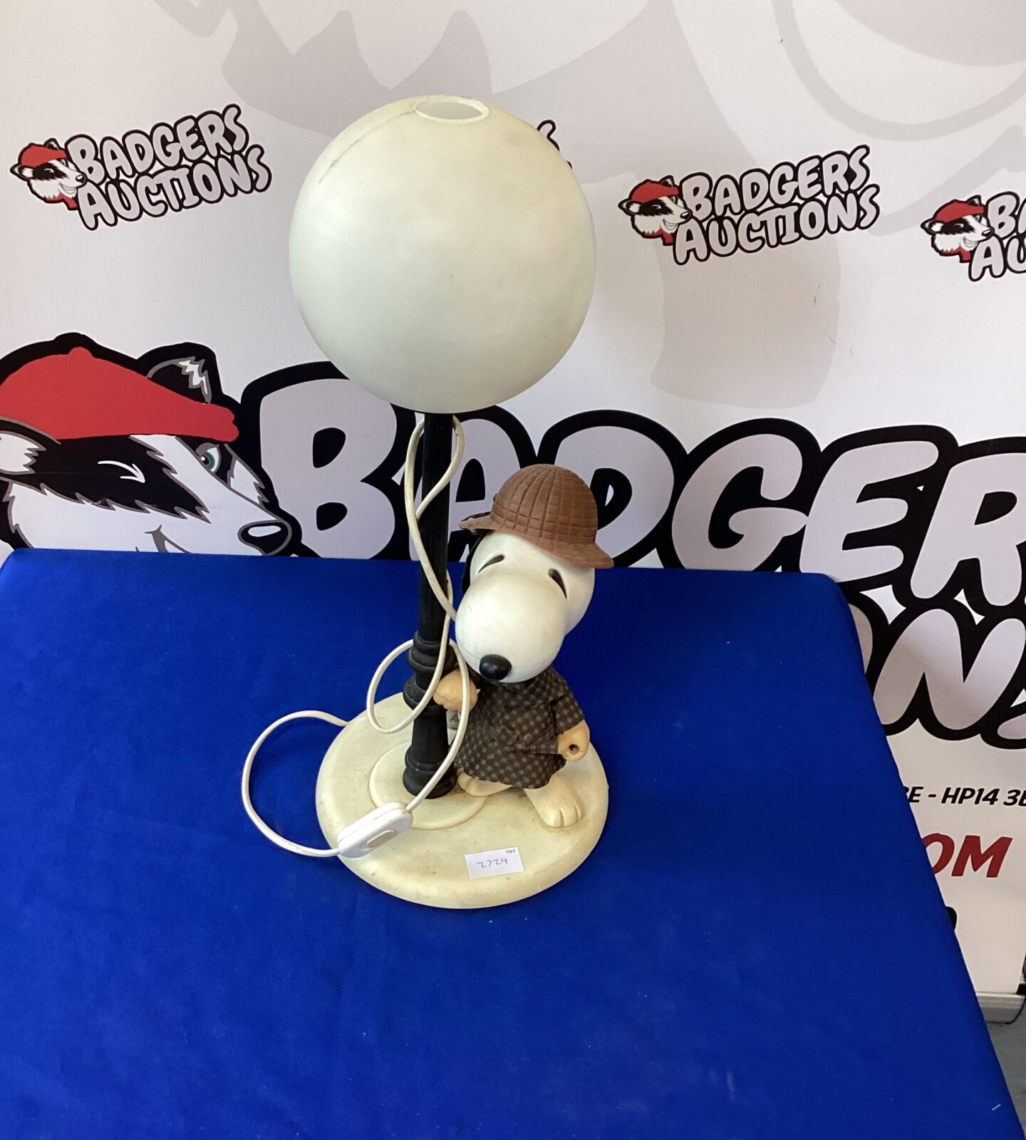 Vintage Snoopy Lamp