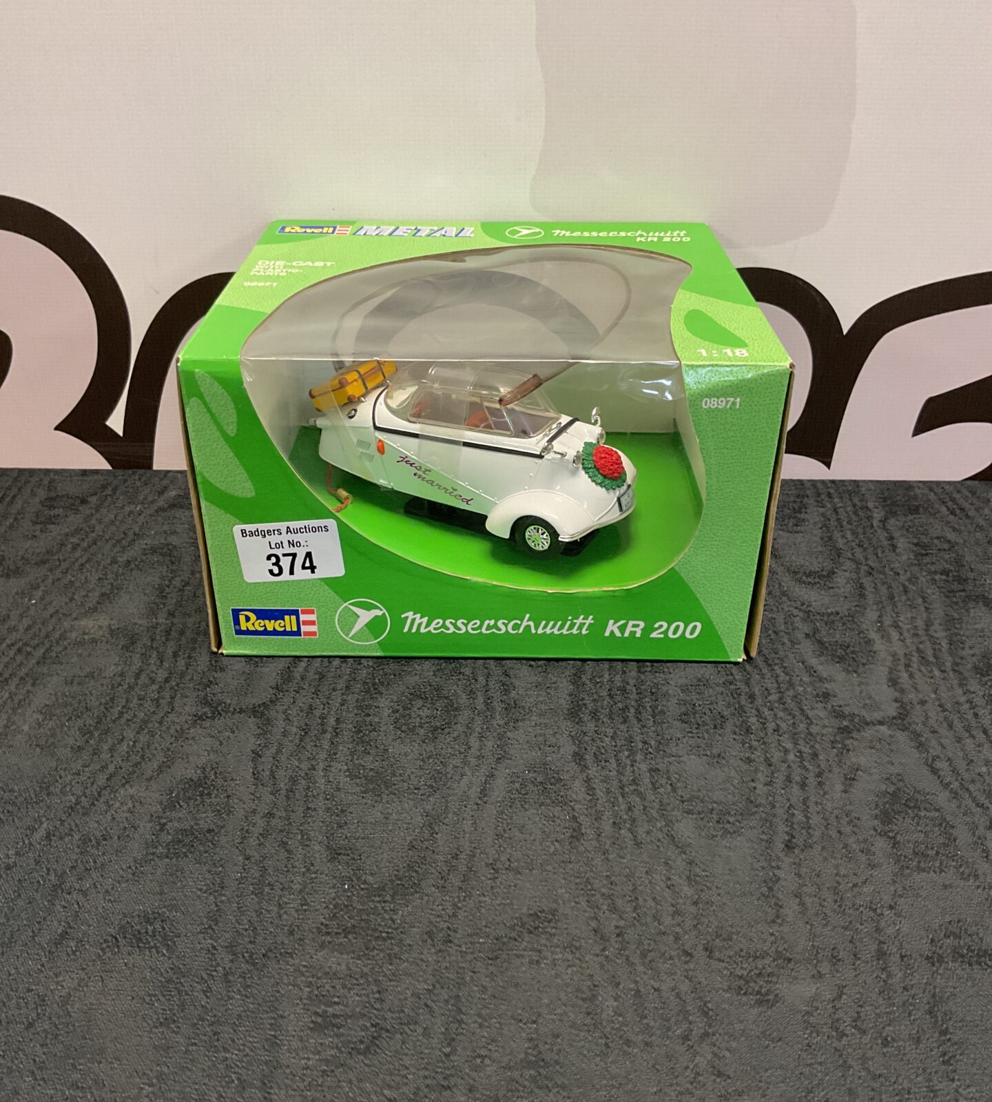 Boxed revell messerschwitt kr 200 diecast model