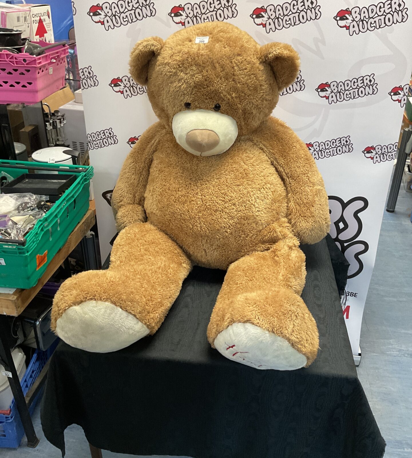 Large Hamley’s Bakewell Teddy Bear approx 140cm tall