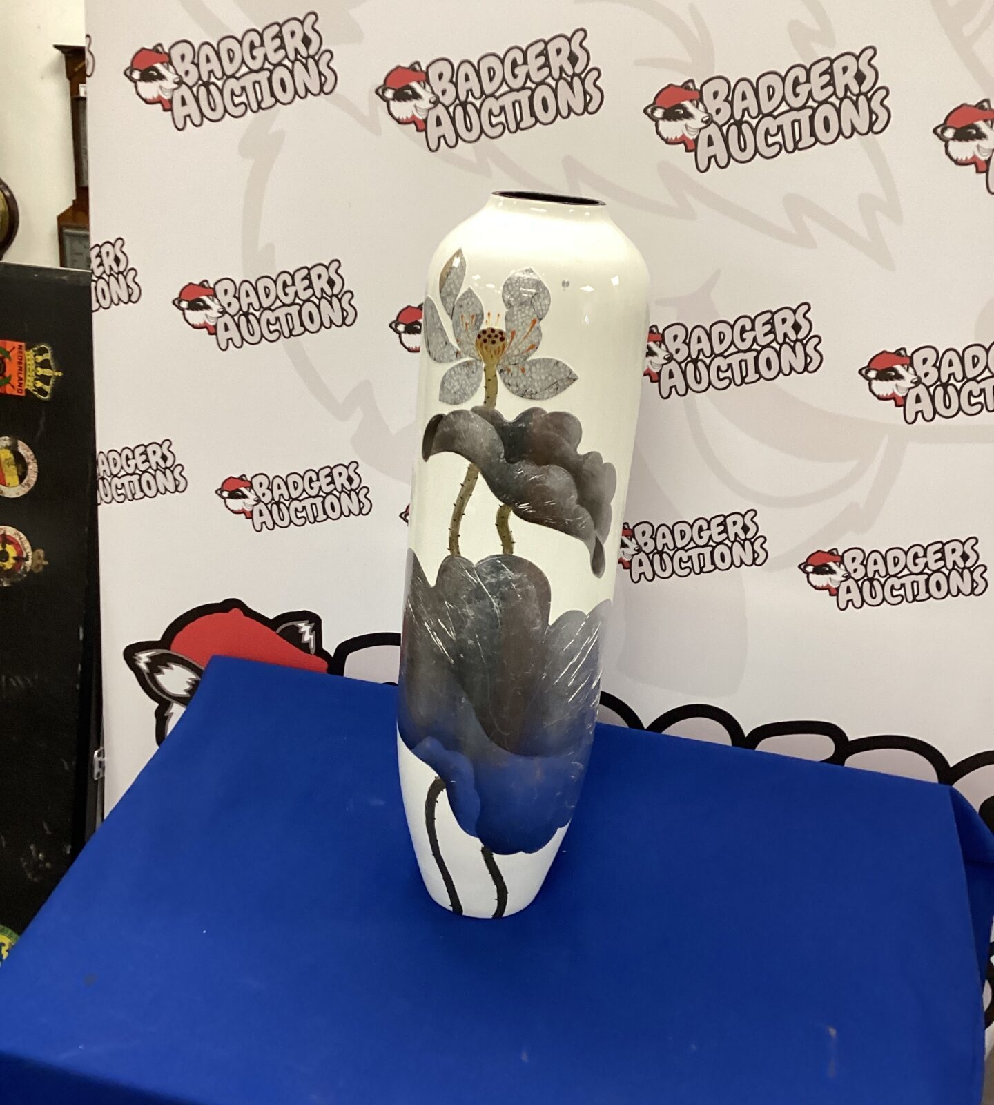 Decorative Tall Porcelain Vase