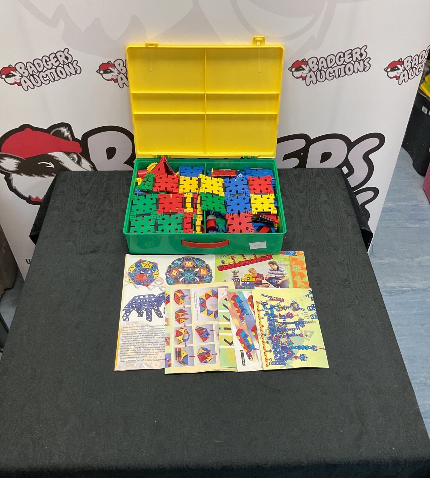 Retro klikko 350. Pcs building play set