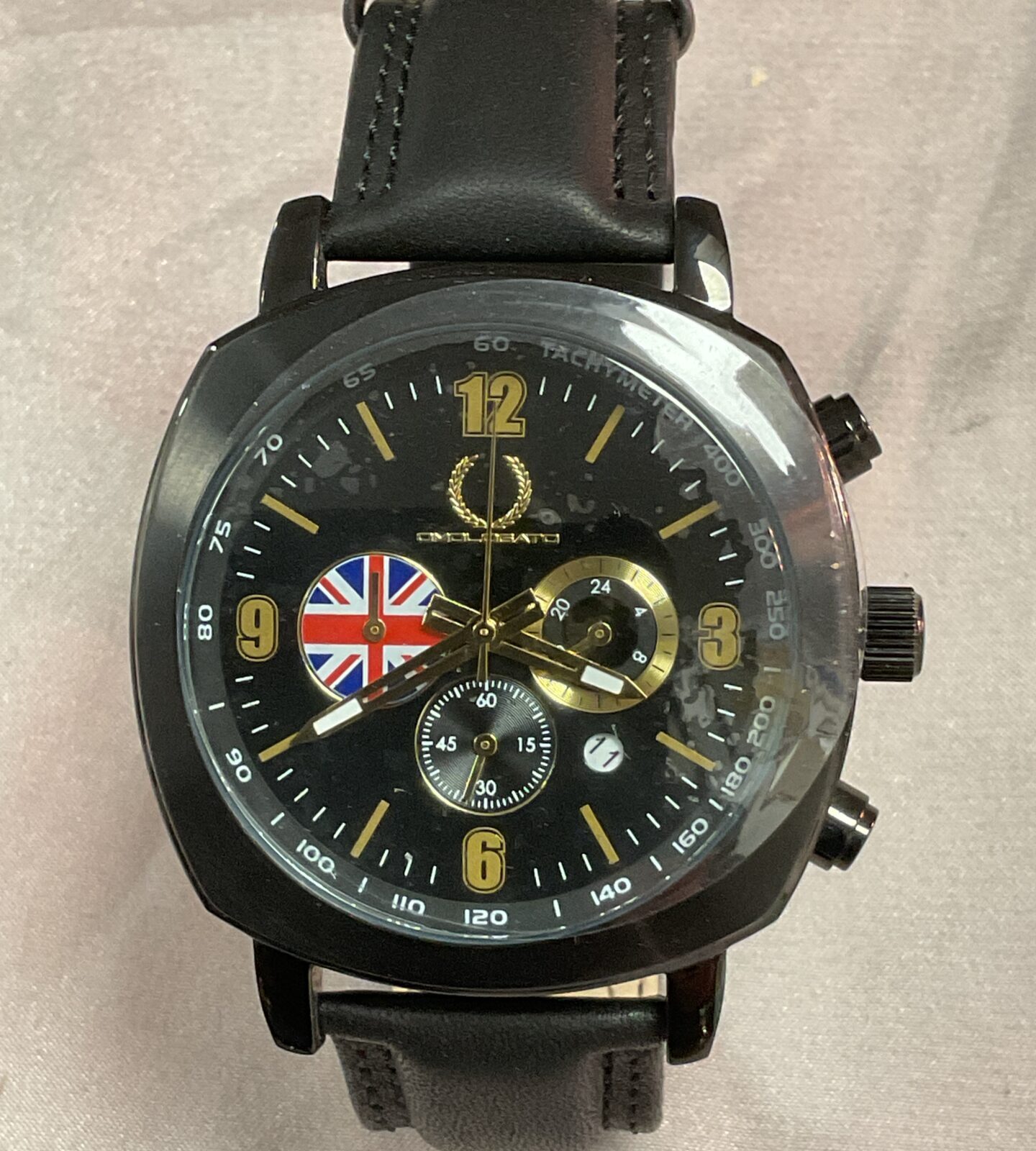 Omologato ltd edition gents wristwatch